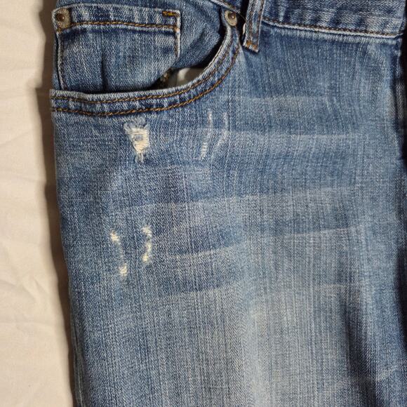 Mossimo Skinny Boyfriend Jeans - Size 10 - Distressed - Picture 2 of 9